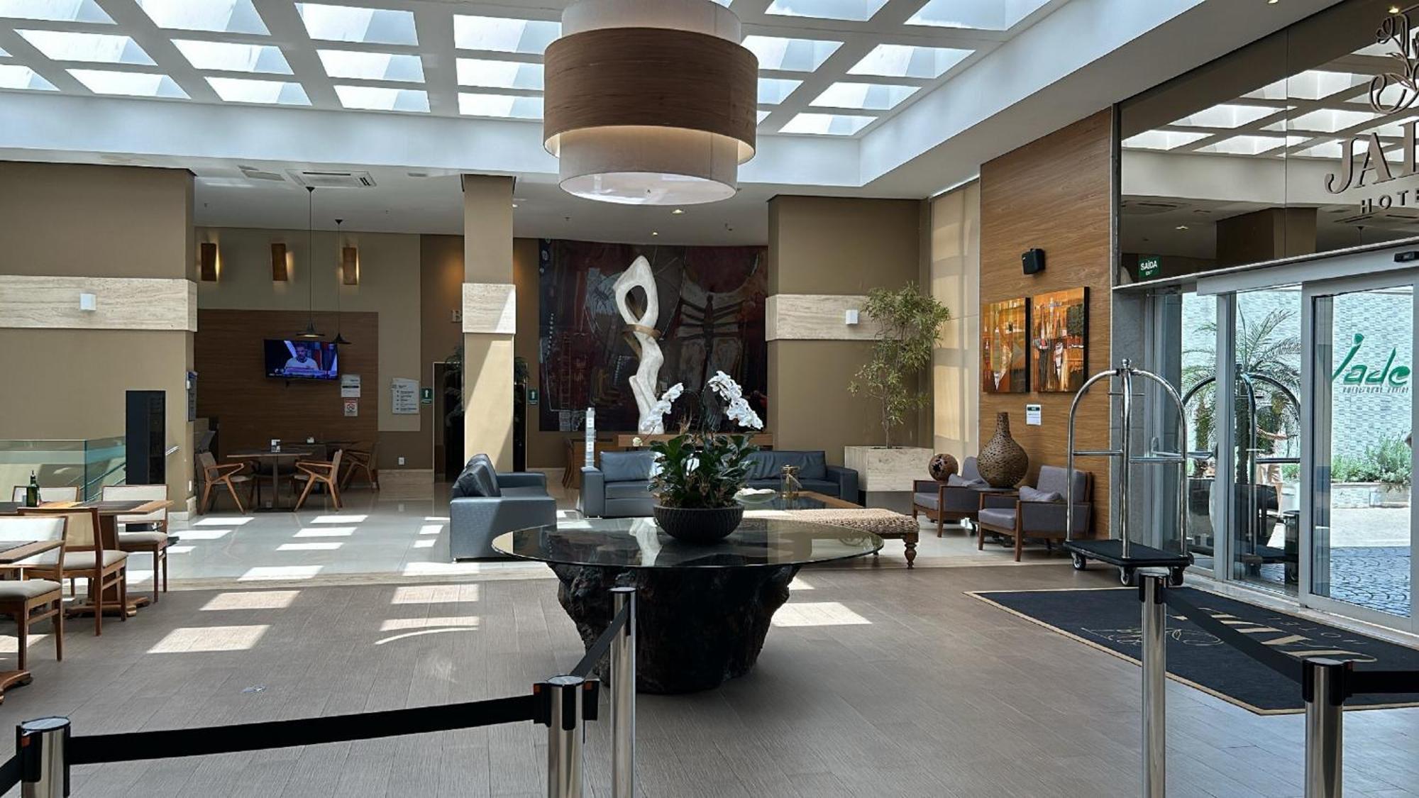 Jade Hotel Brasilia Candangolandia Exterior photo Lobby