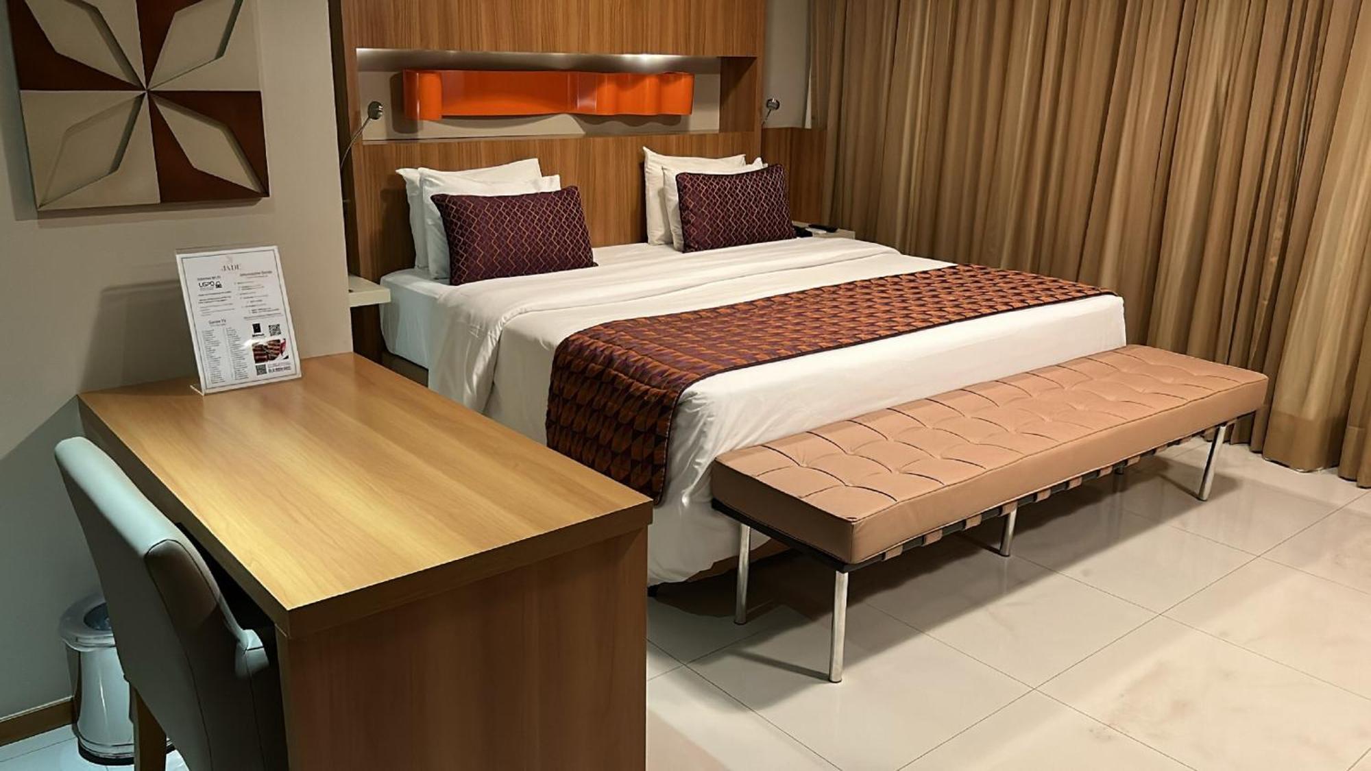 Jade Hotel Brasilia Candangolandia Exterior photo A bedroom at the hotel
