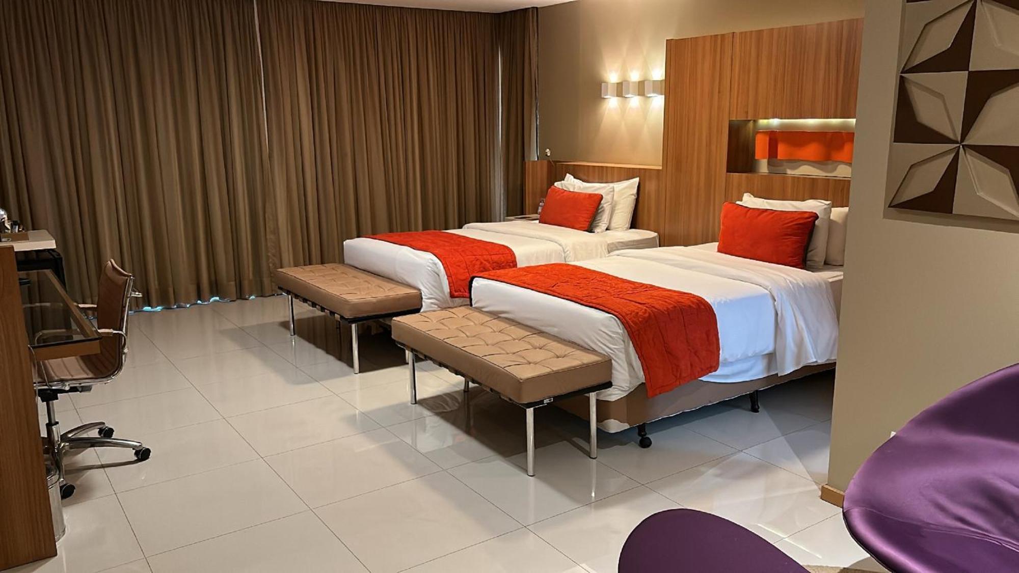 Jade Hotel Brasilia Candangolandia Exterior photo A room at the hotel